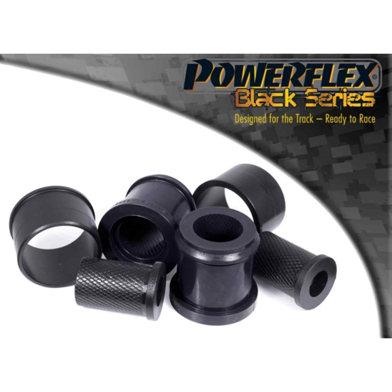 Silent bloc Powerflex arrière de bras de suspension avant black series N°1 PFF5-1802BLK