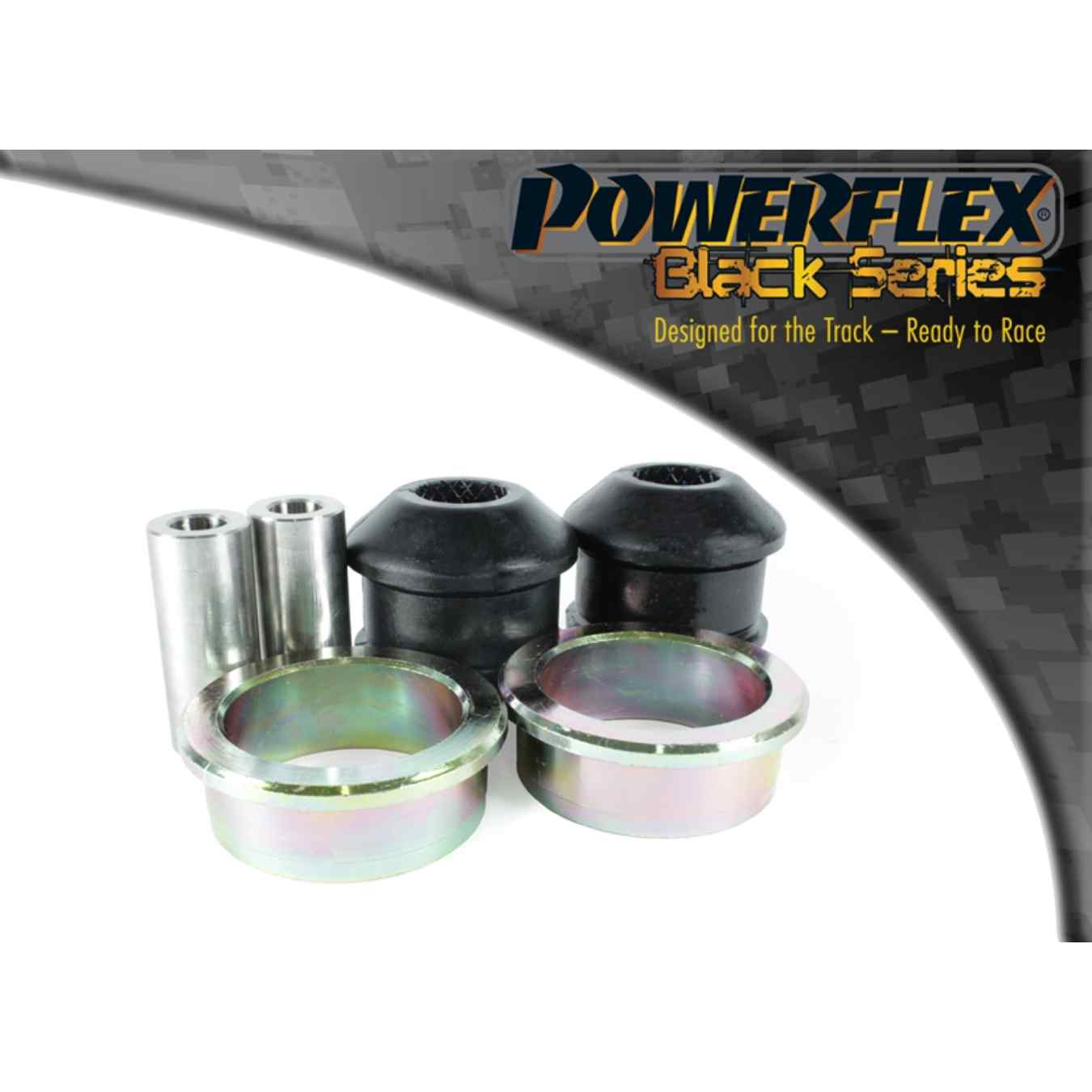 Silent bloc Powerflex arrière de bras de suspension avant black series N°2 PFF60-902BLK
