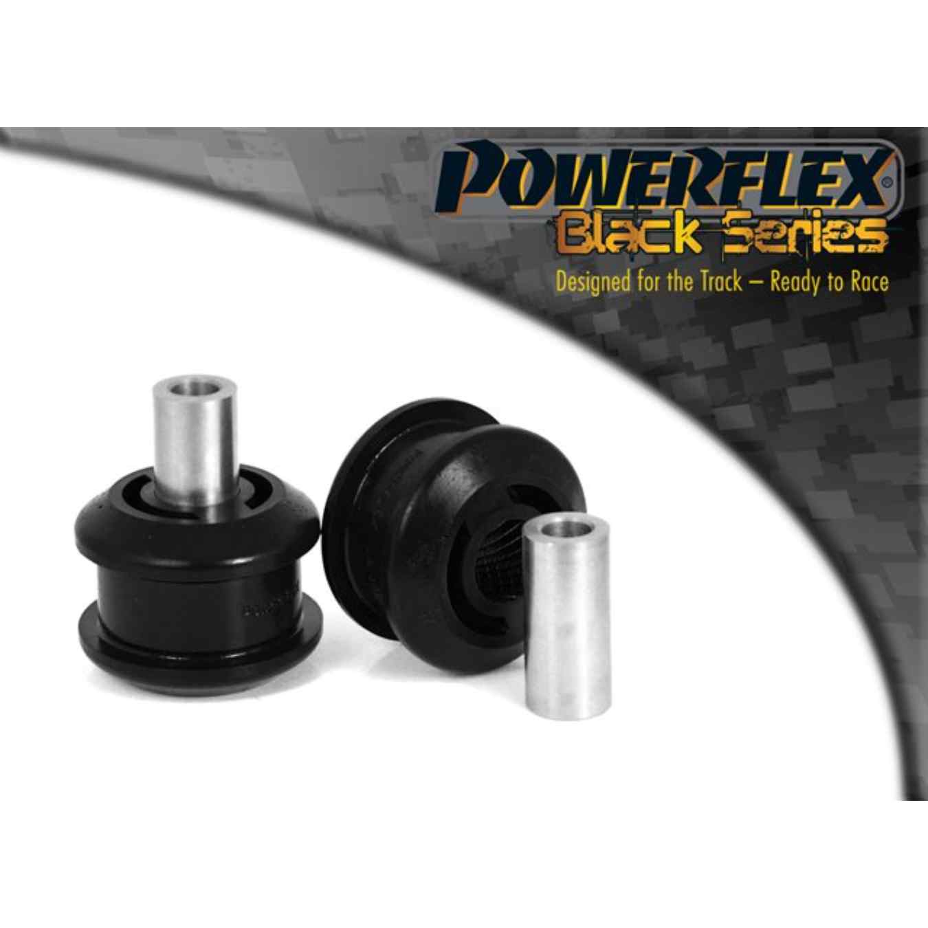 Silent bloc Powerflex arrière de bras de suspension avant black series N°2 PFF16-602BLK