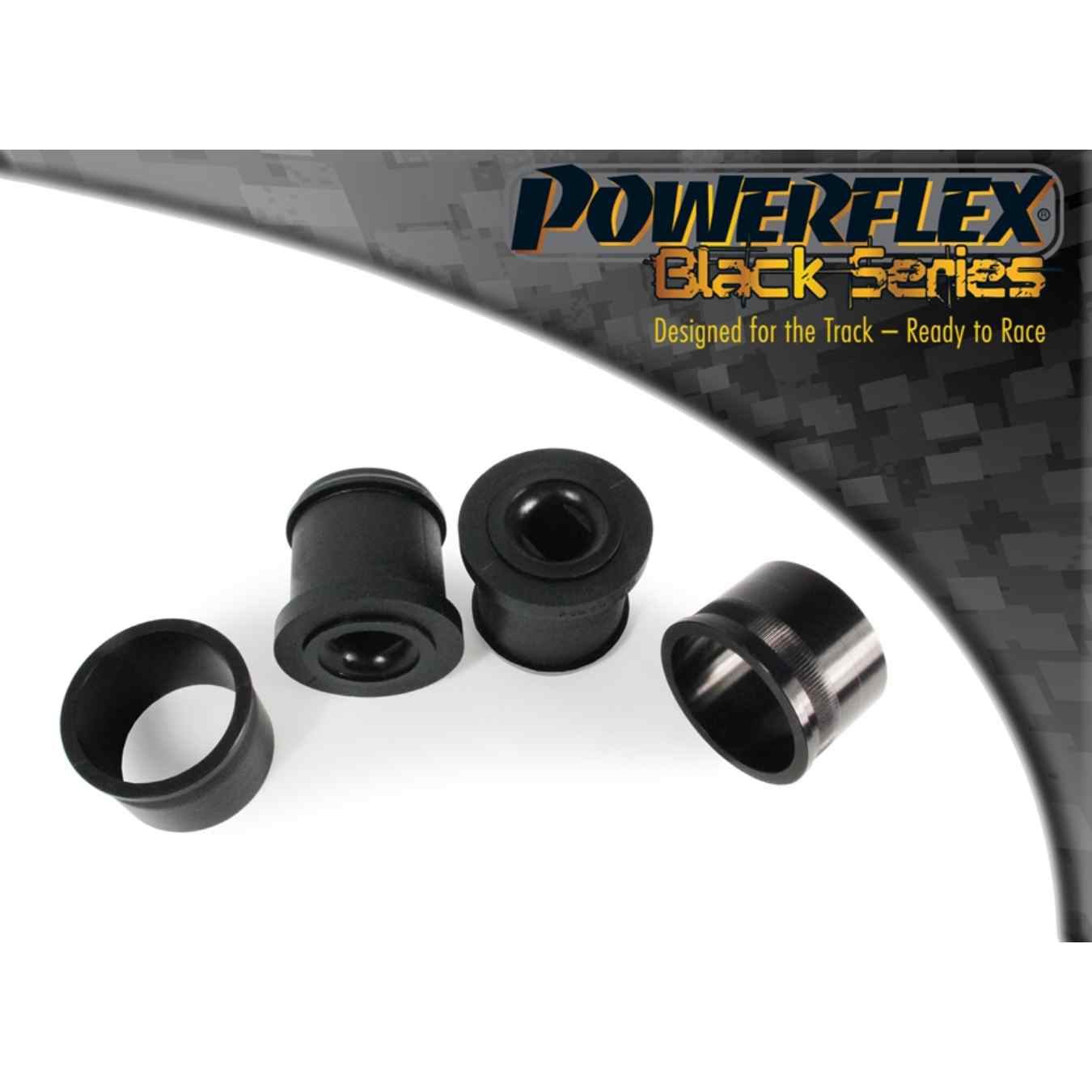 Silent bloc Powerflex arrière de bras de suspension avant black series N°2 PFF5-1302BLK
