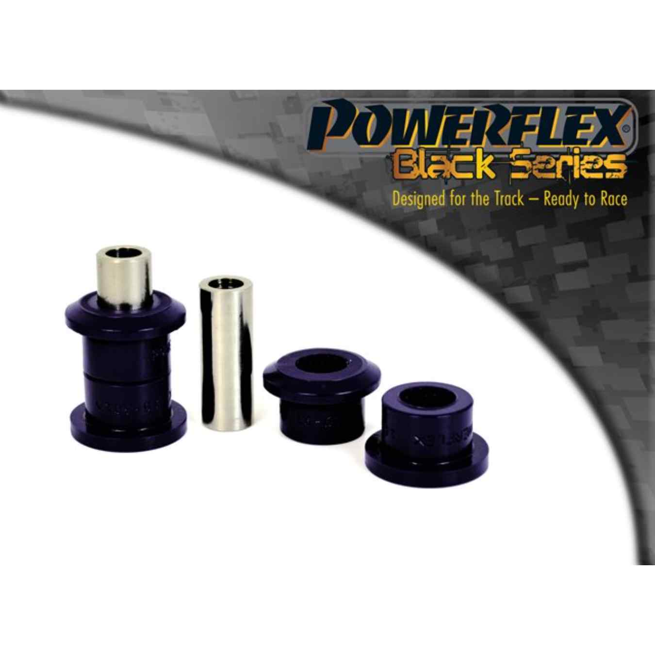 Silent bloc Powerflex arrière de bras de suspension avant black series N°1 PFF16-601BLK