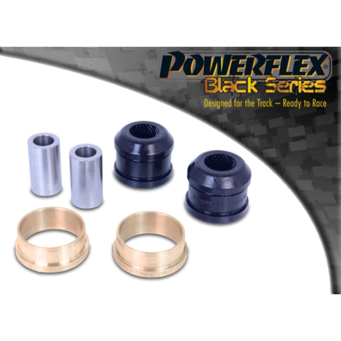 Silent bloc Powerflex arrière de bras de suspension avant black series N°1 PFF60-1701BLK