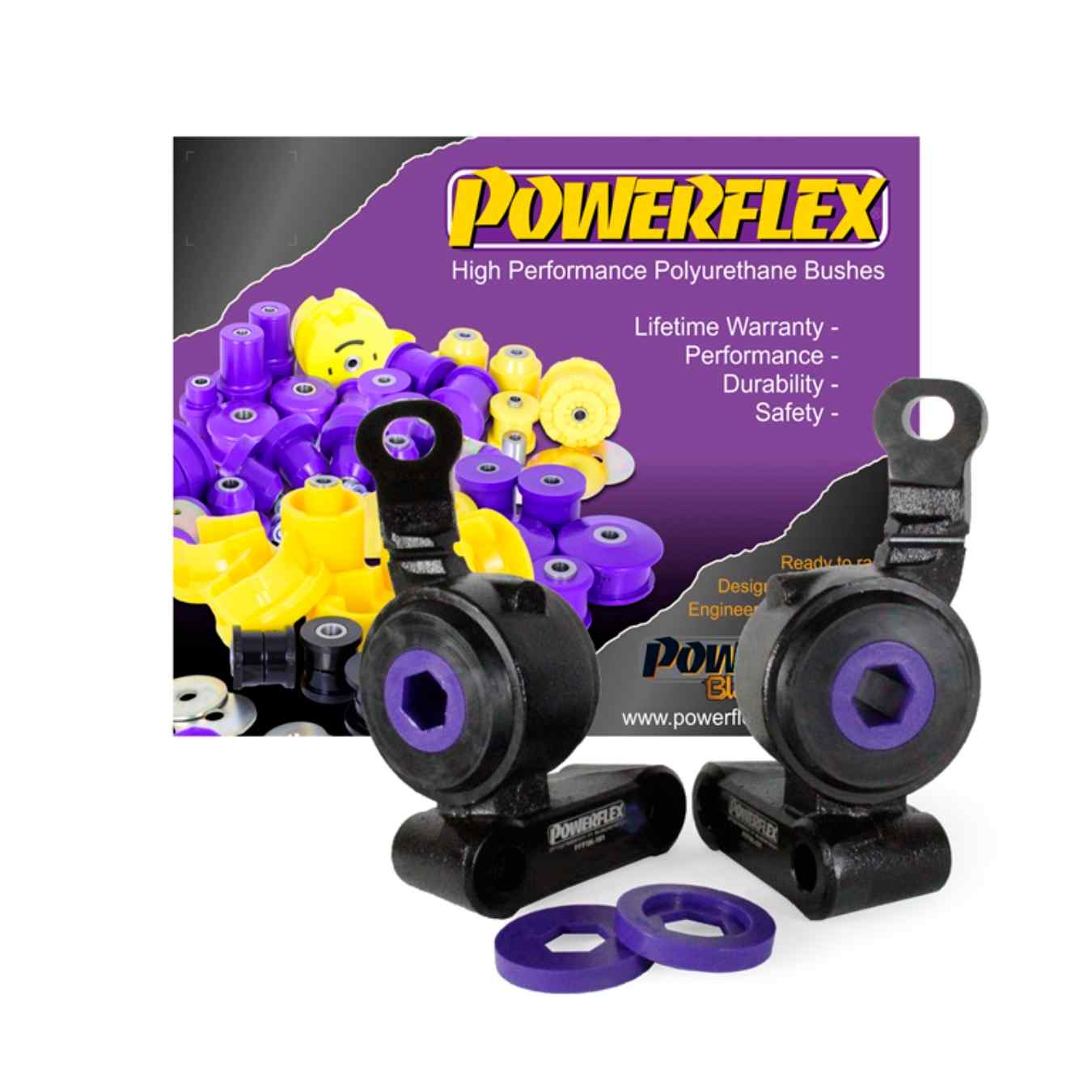 Silent bloc Powerflex arrière de bras de suspension avant road series N°1 PFF5K-101