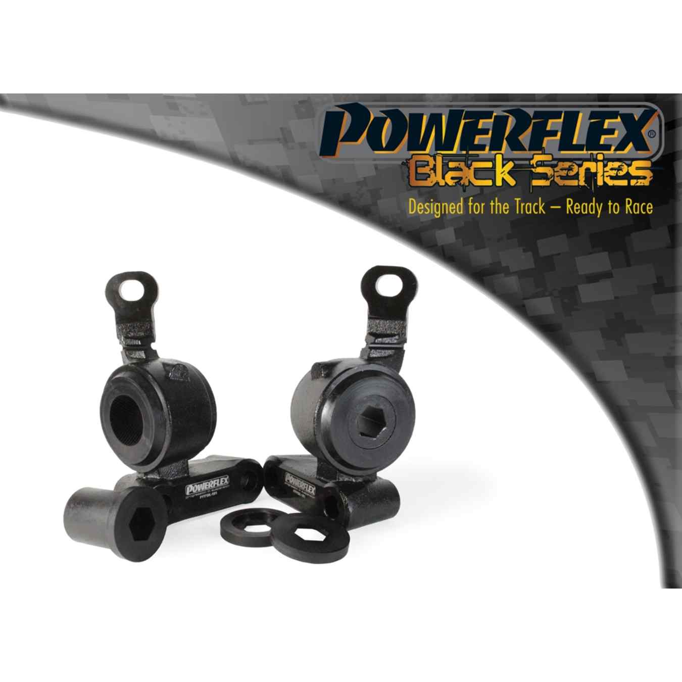 Silent bloc Powerflex arrière de bras de suspension avant black series N°1 PFF5K-101BLK