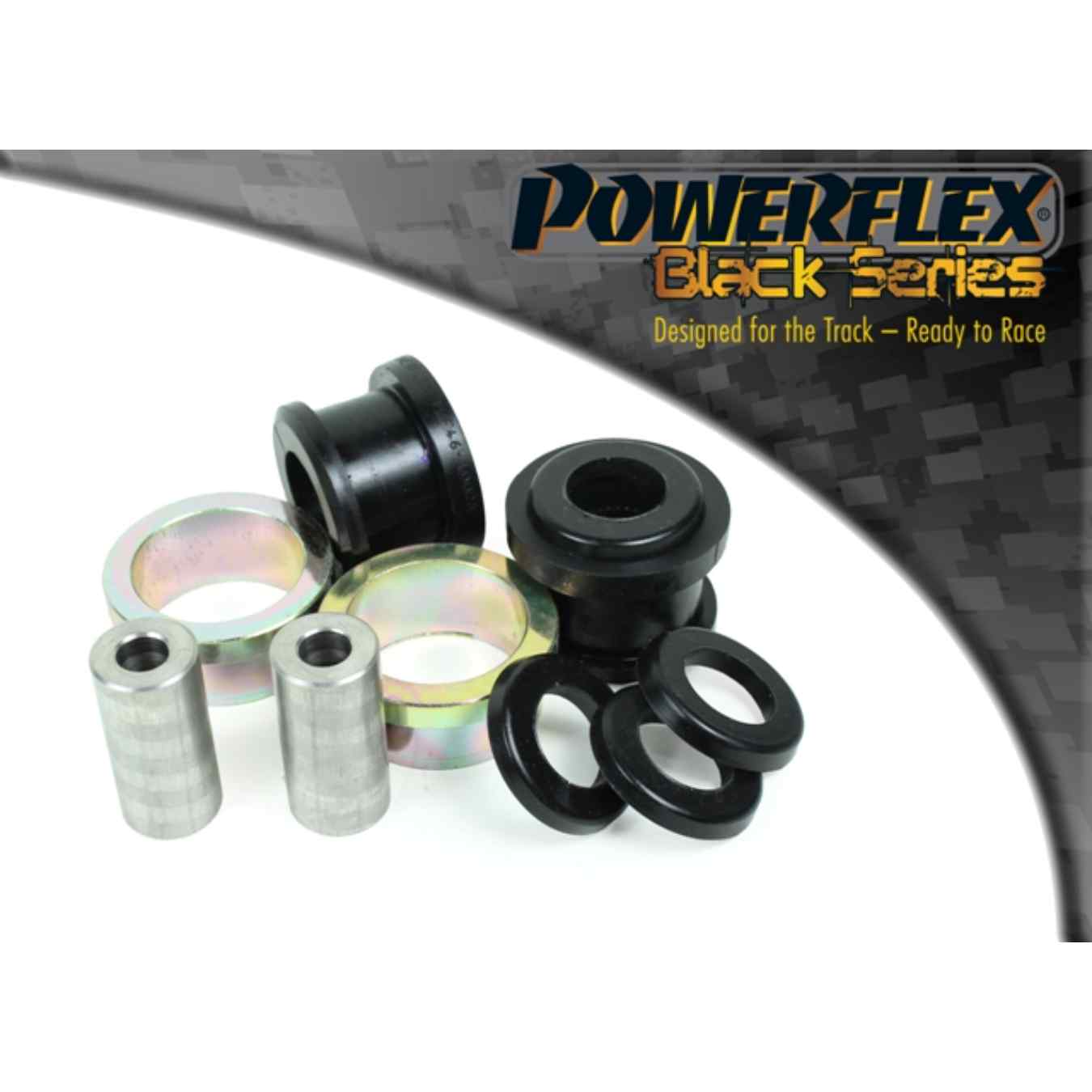 Silent bloc Powerflex arrière de bras de suspension avant black series N°2 PFF46-1002BLK