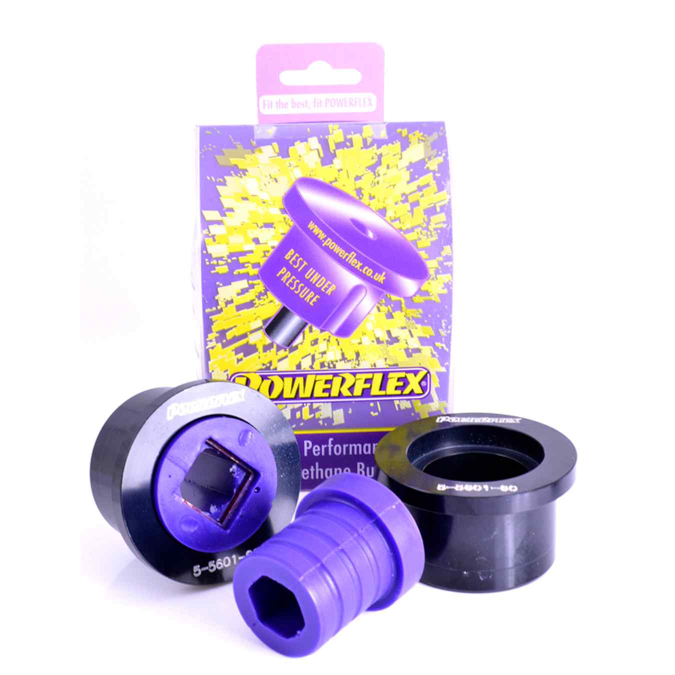 Silent bloc Powerflex arrière de bras de suspension avant, insert alu road series N°1 PFF5-5601M3