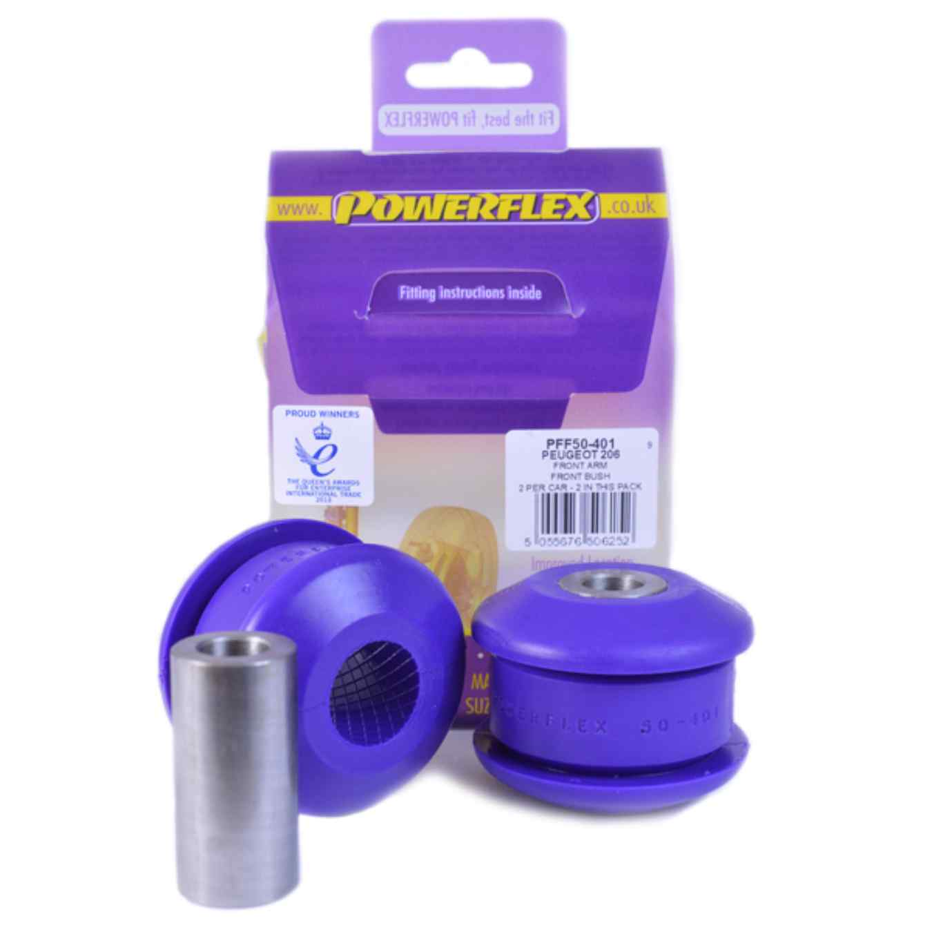 Silent bloc Powerflex arrière de bras de suspension avant road series N°1 PFF50-401