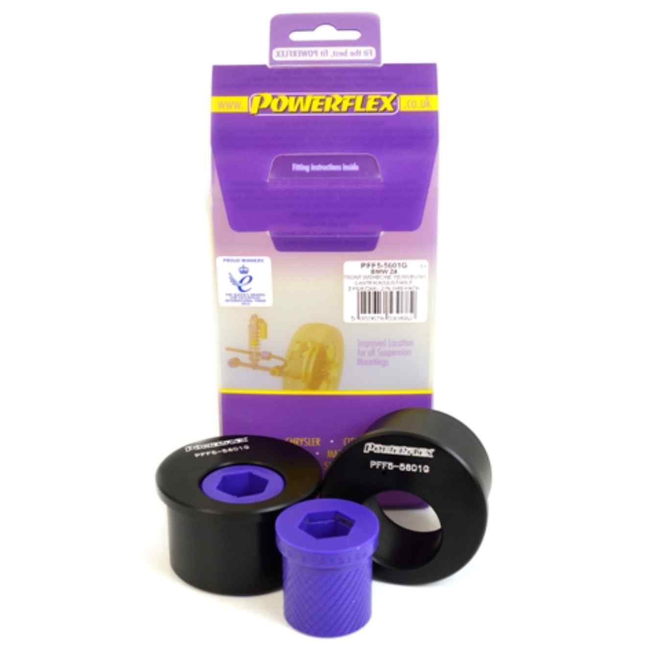 Silent bloc Powerflex arrière de bras de suspension avant, chasse réglable road series N°1 PFF5-5601G