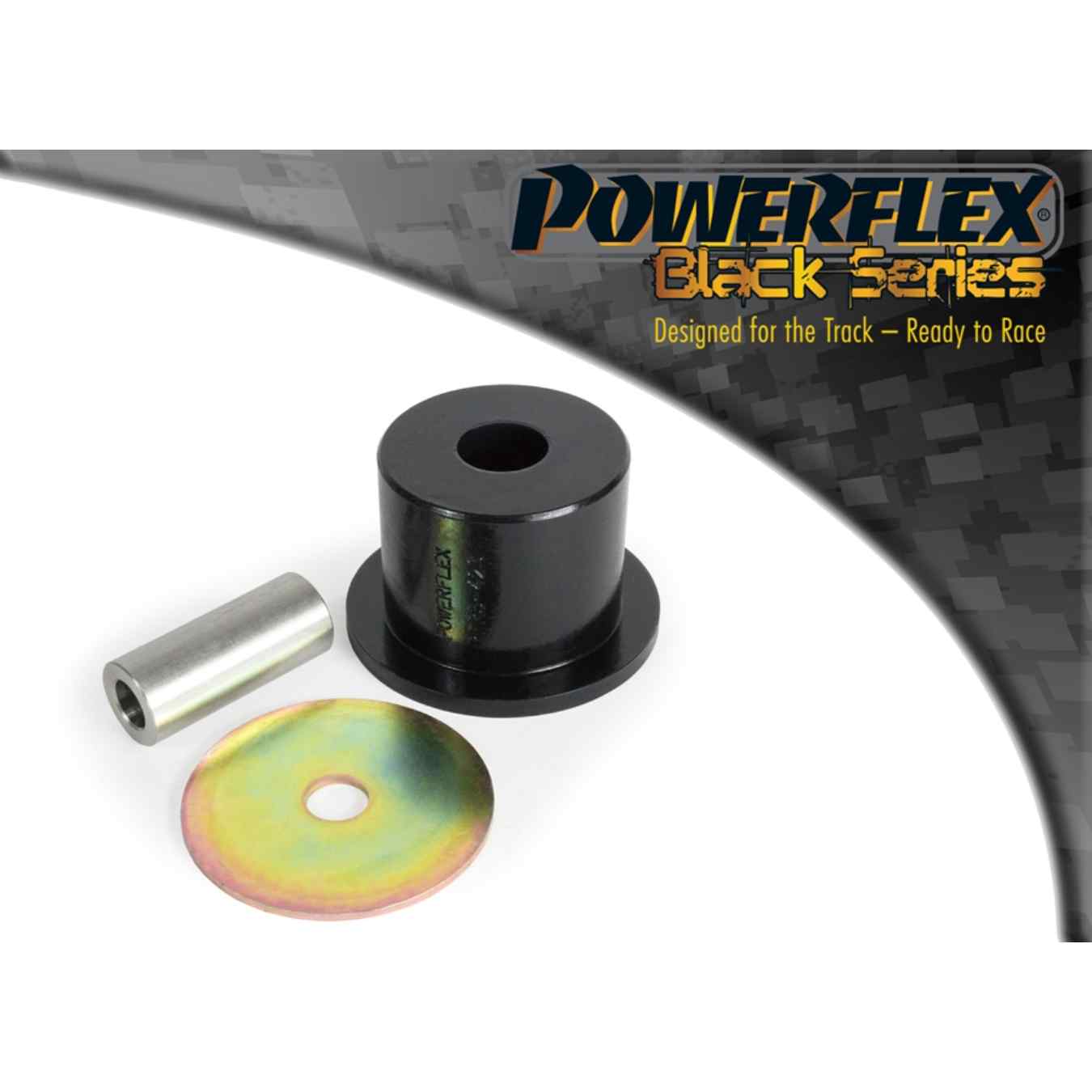 Silent bloc Powerflex arrière de différentiel arrière black series N°26 PFR5-426BLK