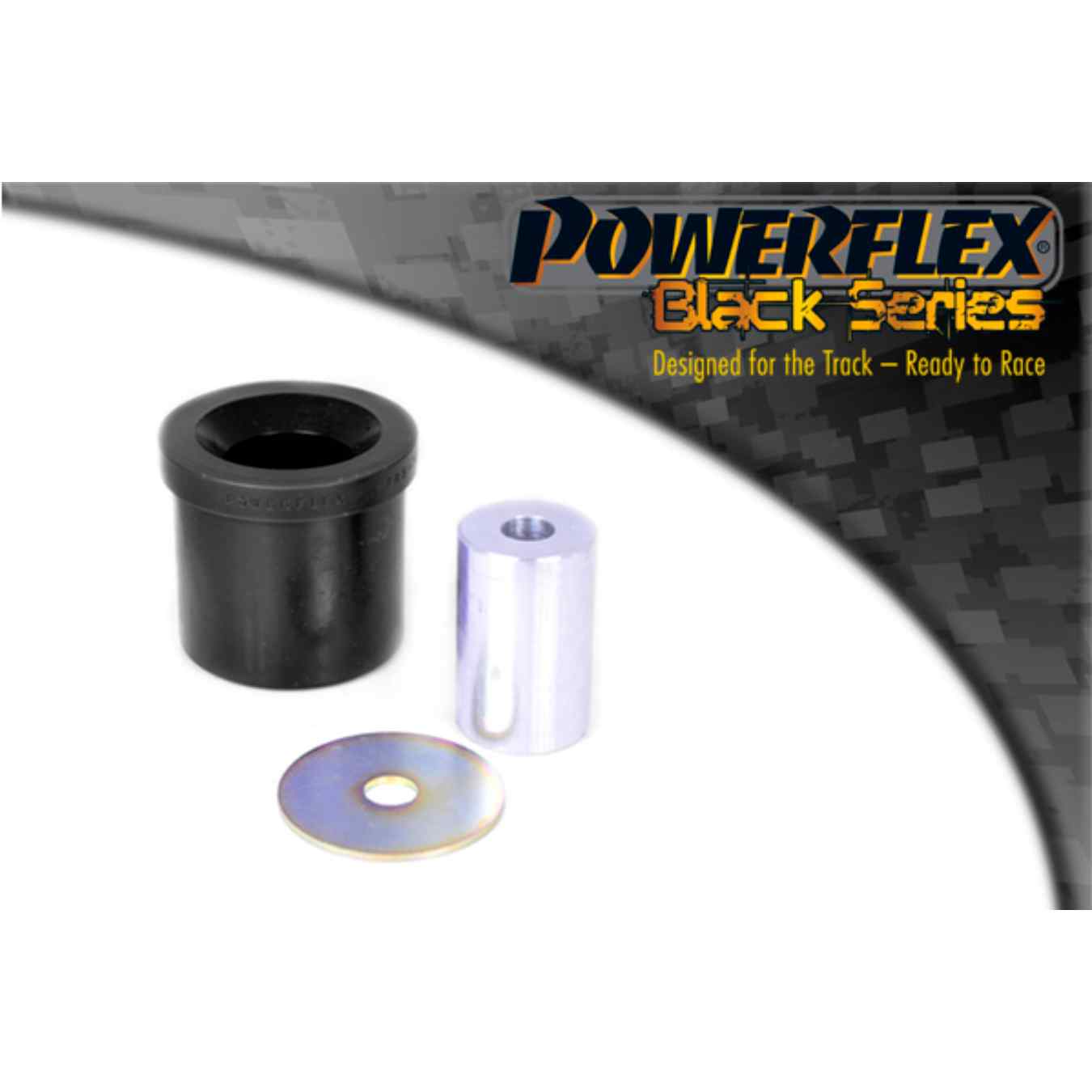 Silent bloc Powerflex arrière de différentiel arrière black series N°26 PFR5-726BLK