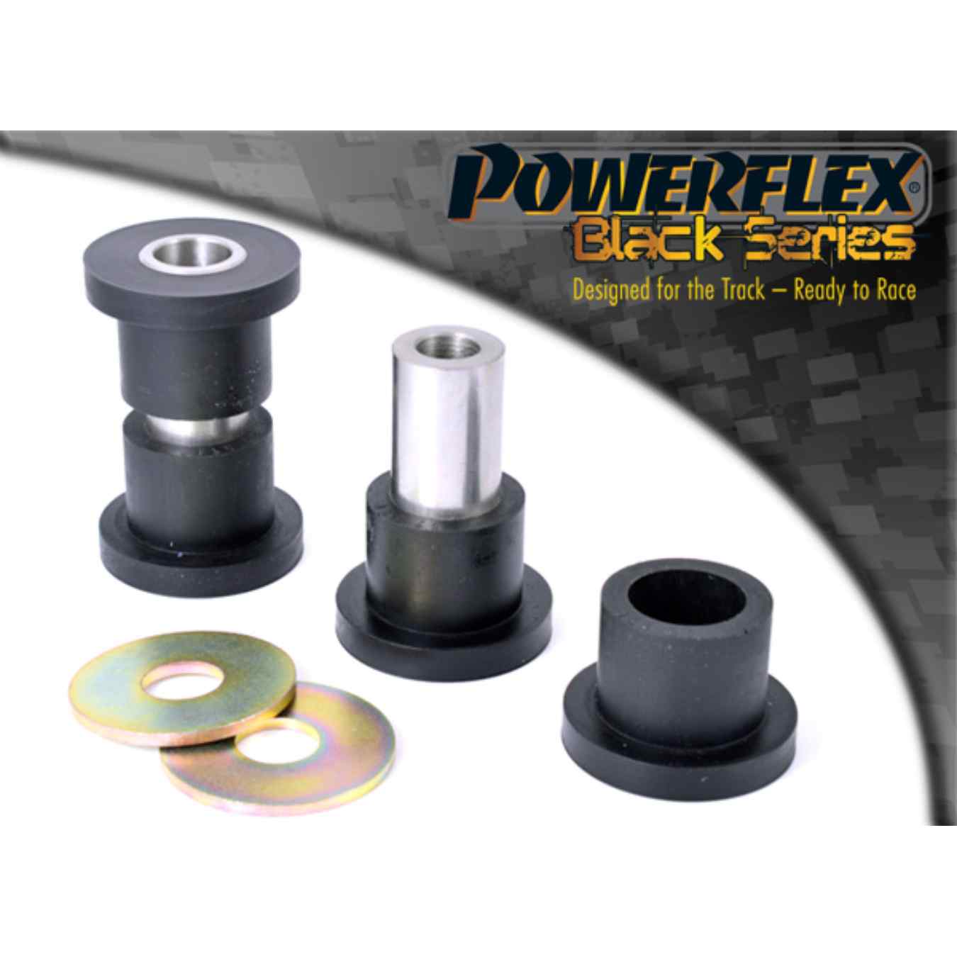 Silent bloc Powerflex avant de berceau arrière black series N°11 PFR57-511BLK