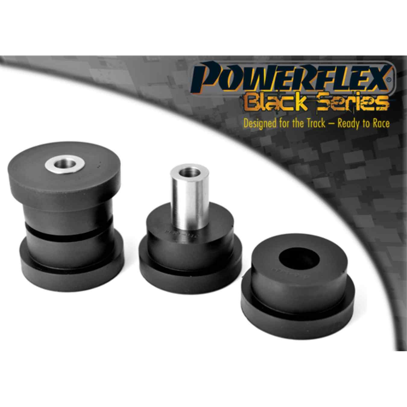 Silent bloc Powerflex avant de bras de suspension arrière black series N°10 PFR1-910BLK
