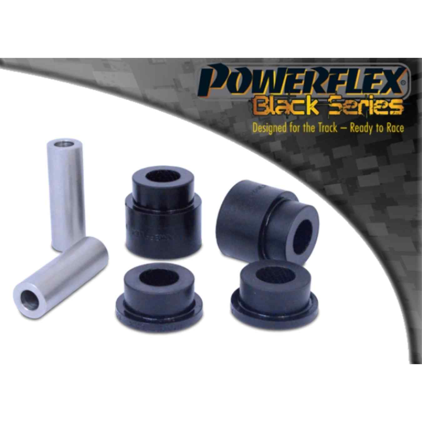 Silent bloc Powerflex avant de bras de suspension avant black series N°2 PFF80-1002BLK