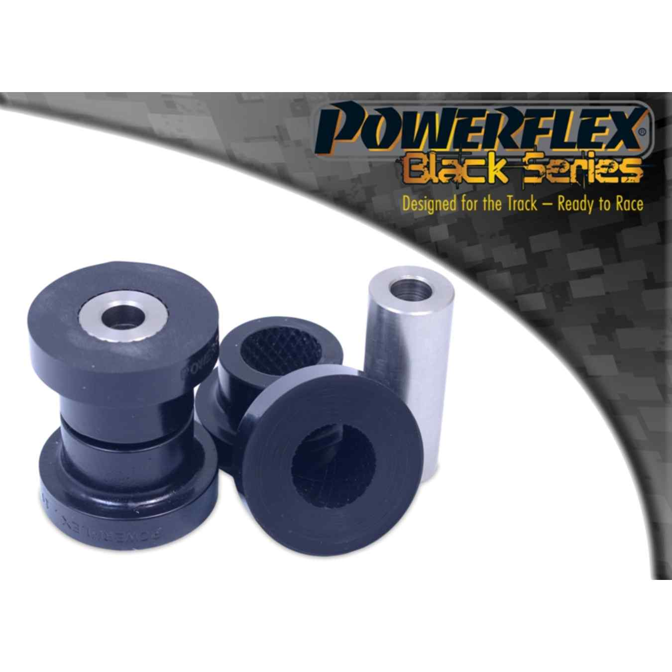 Silent bloc Powerflex avant de bras de suspension avant (vis 12mm) black series N°1 PFF19-801BLK