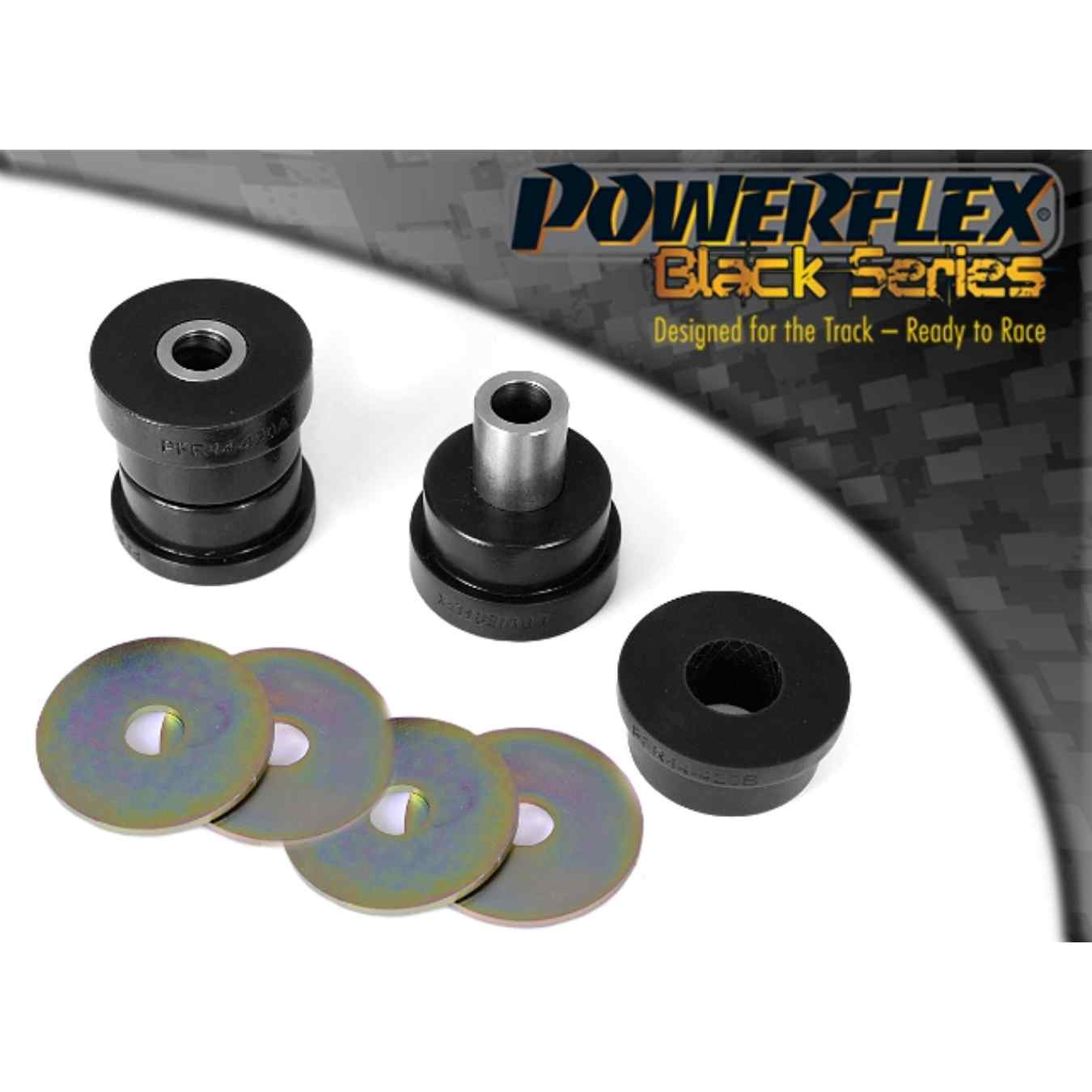 Silent bloc Powerflex avant de différentiel arrière black series N°14 PFR44-420BLK