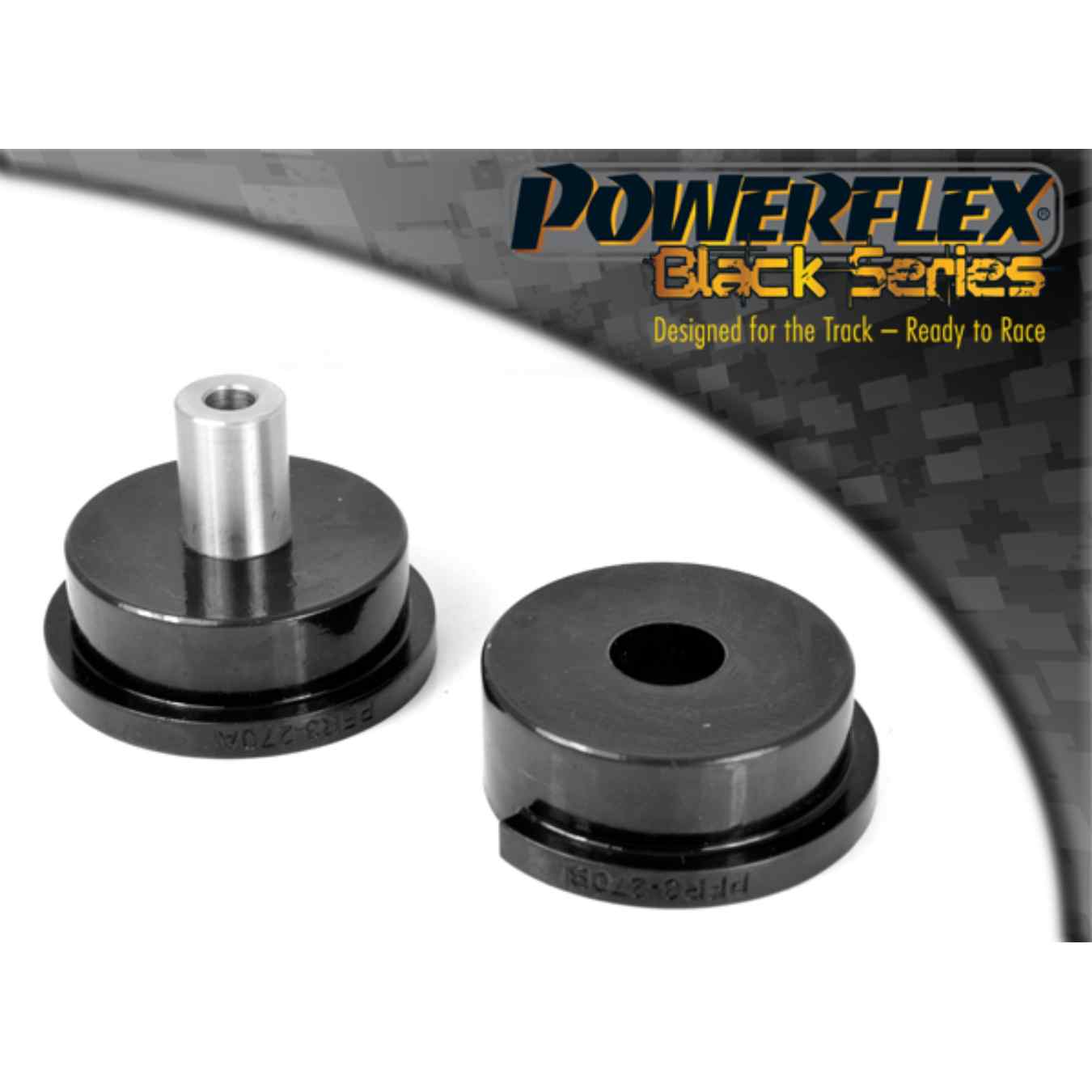 Silent bloc Powerflex avant de différentiel arrière black series N°7 PFR3-270BLK