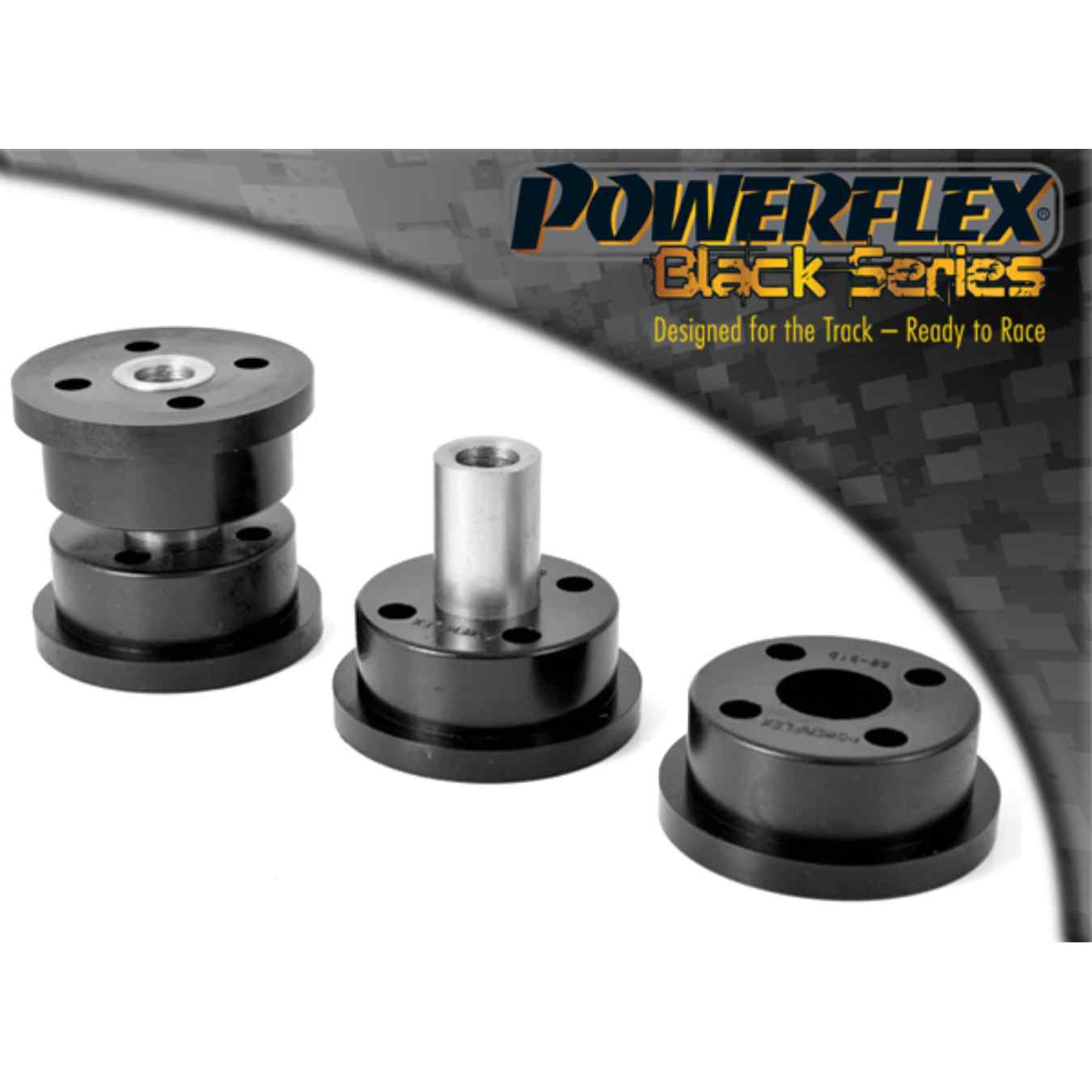Silent bloc Powerflex avant de différentiel arrière black series N°15 PFR69-515BLK