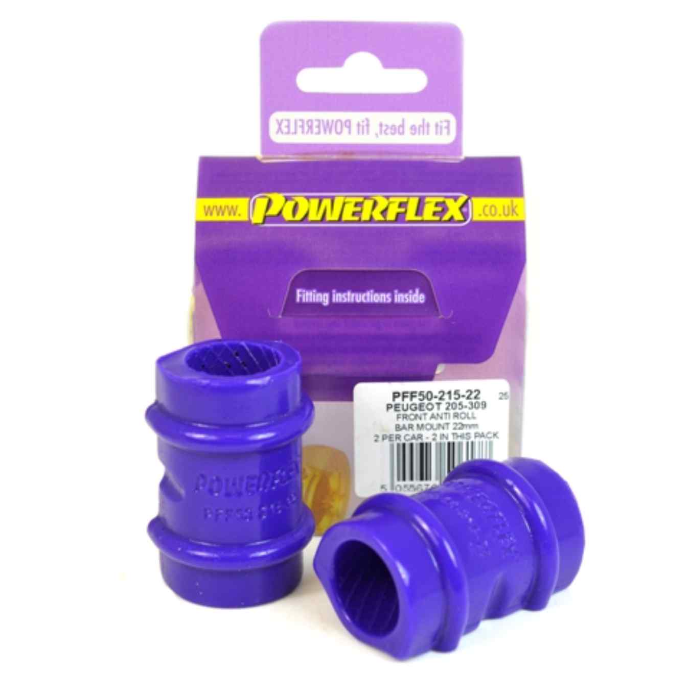 Silent bloc Powerflex barre anti-roulis 22mm road series N°3 PFF50-215-22