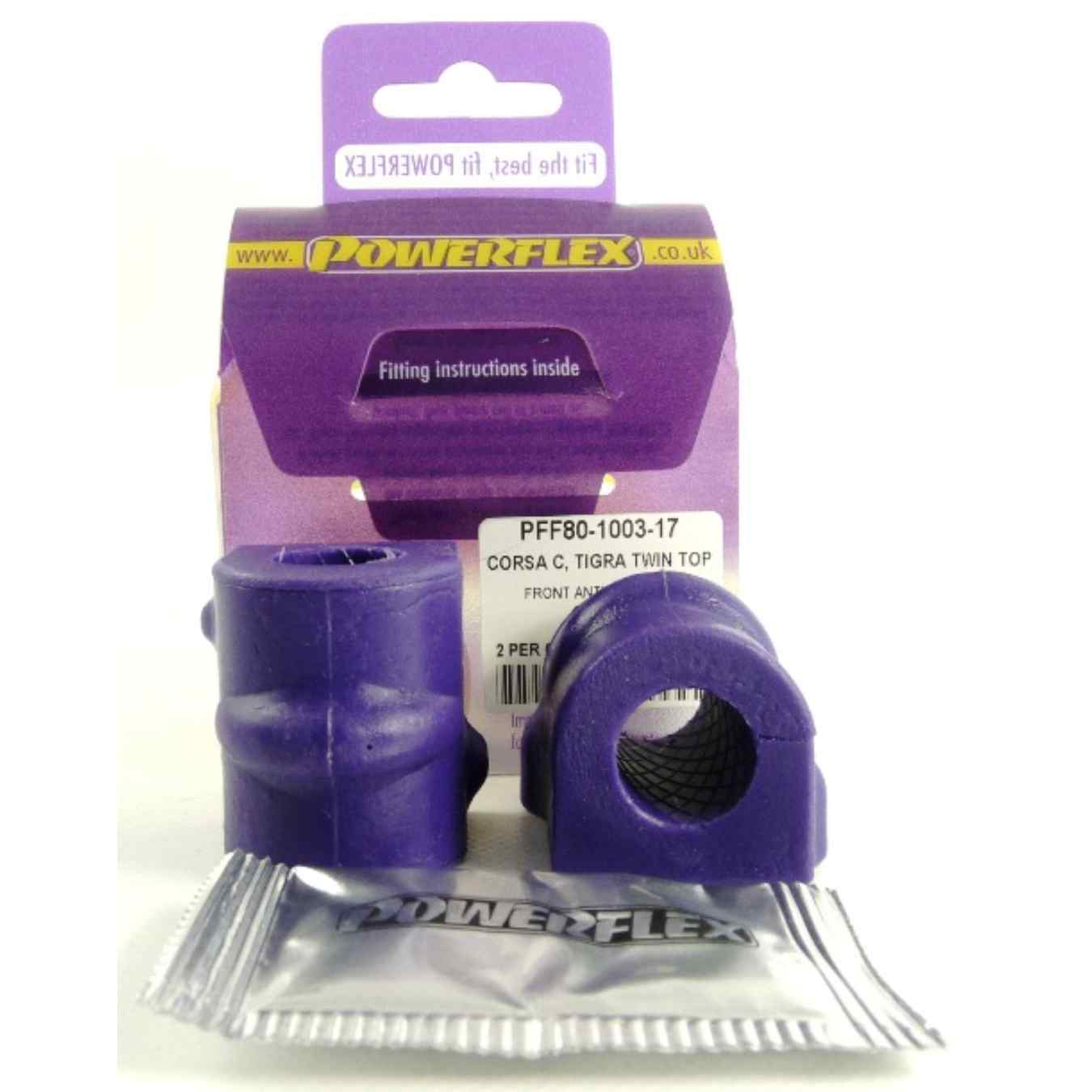 Silent bloc Powerflex barre anti-roulis avant 17mm road series N°3 PFF80-1003-17