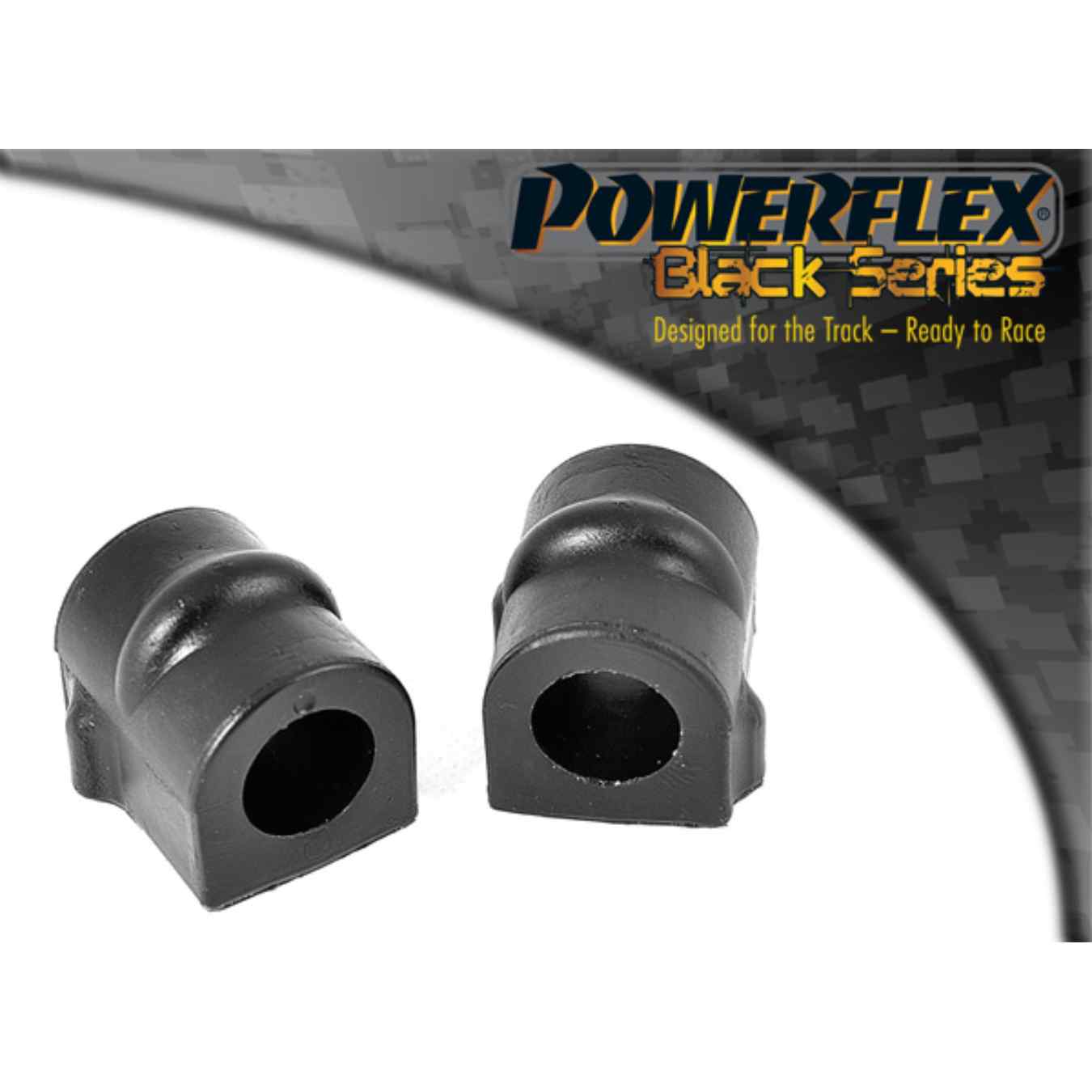 Silent bloc Powerflex barre anti-roulis avant 18mm black series N°3 PFF66-206-18BLK