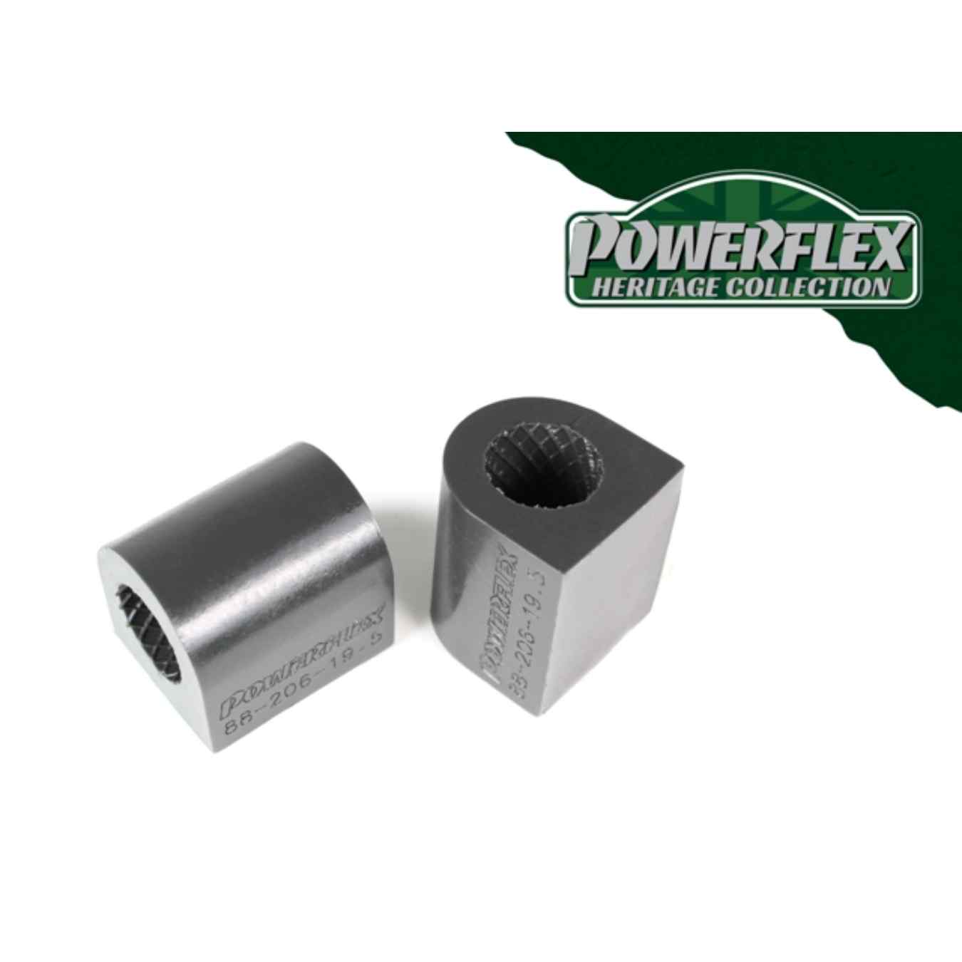 Silent bloc Powerflex barre anti-roulis avant 19,5mm heritage N°3 PFF88-206-19/5H