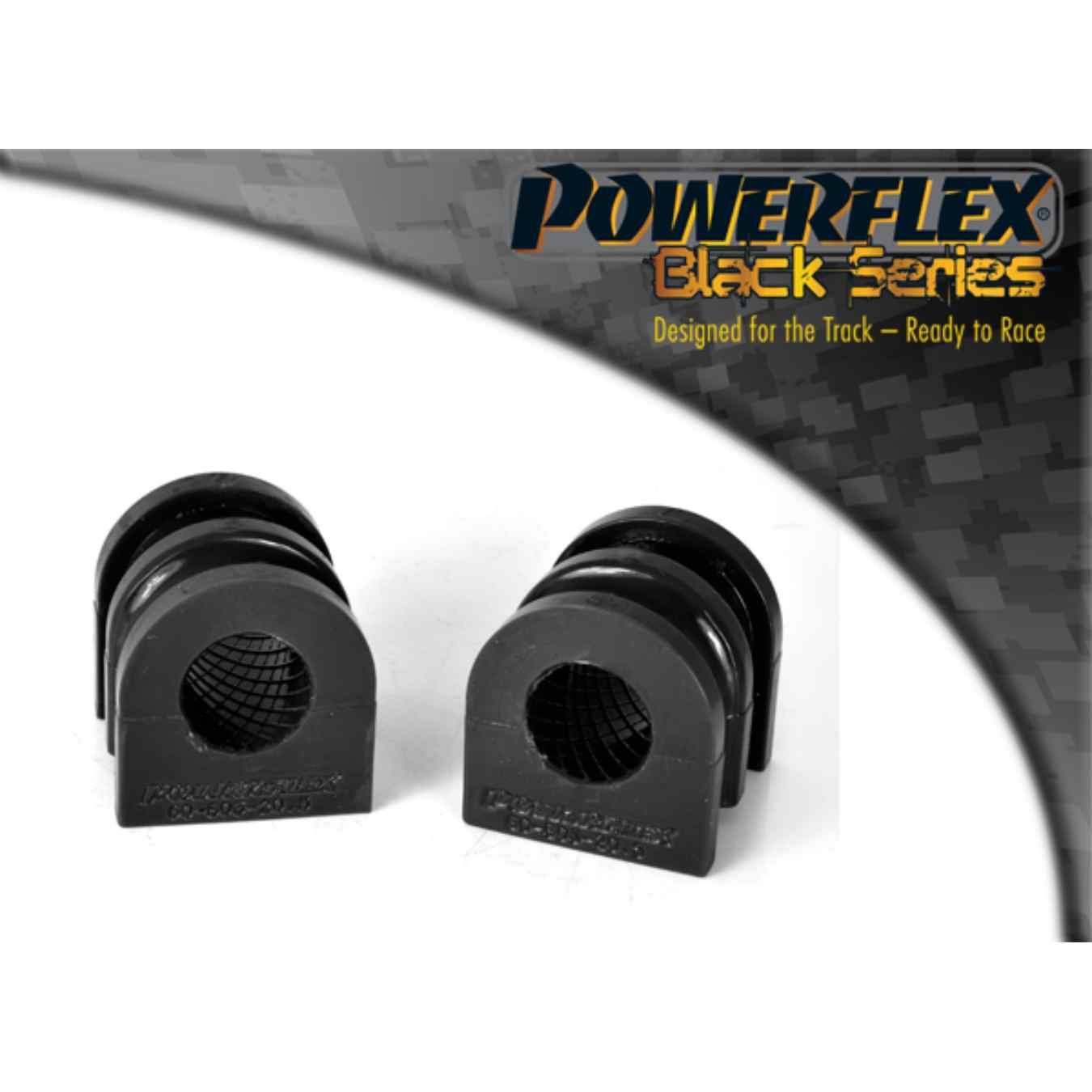 Silent bloc Powerflex barre anti-roulis avant 20,5mm black series N°3 PFF60-803-20/5BLK