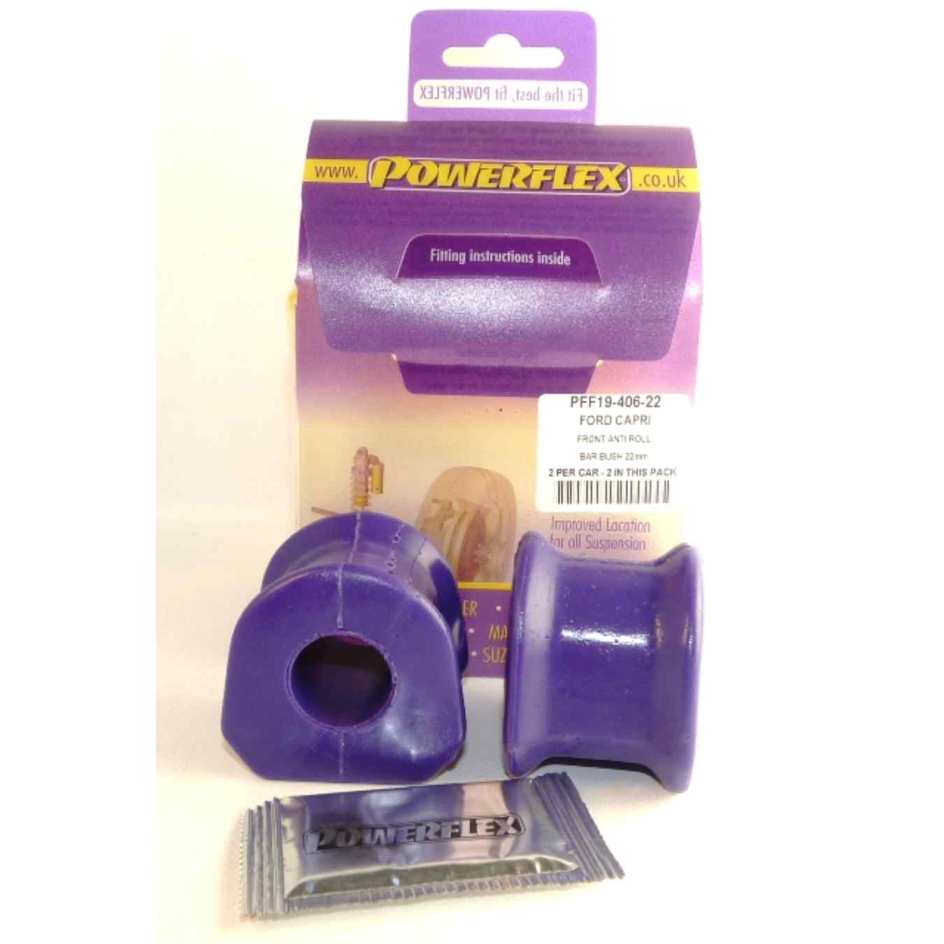 Silent bloc Powerflex barre anti-roulis avant 20mm road series N°3 PFF19-406-20