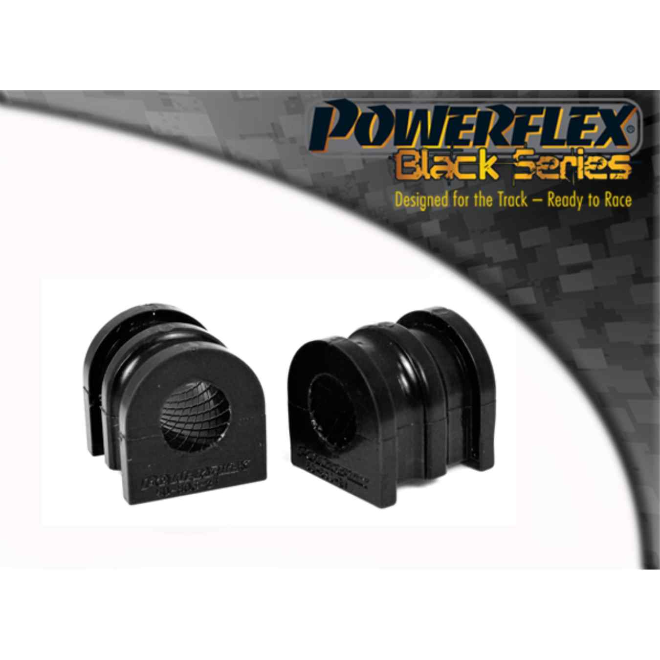 Silent bloc Powerflex barre anti-roulis avant 21mm black series N°3 PFF60-803-21BLK
