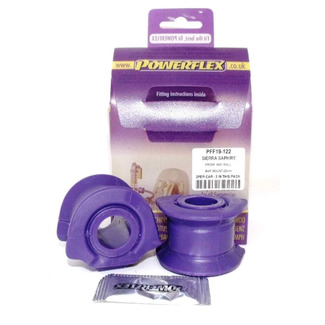 Silent bloc Powerflex barre anti-roulis avant 22mm road series N°3 PFF19-122