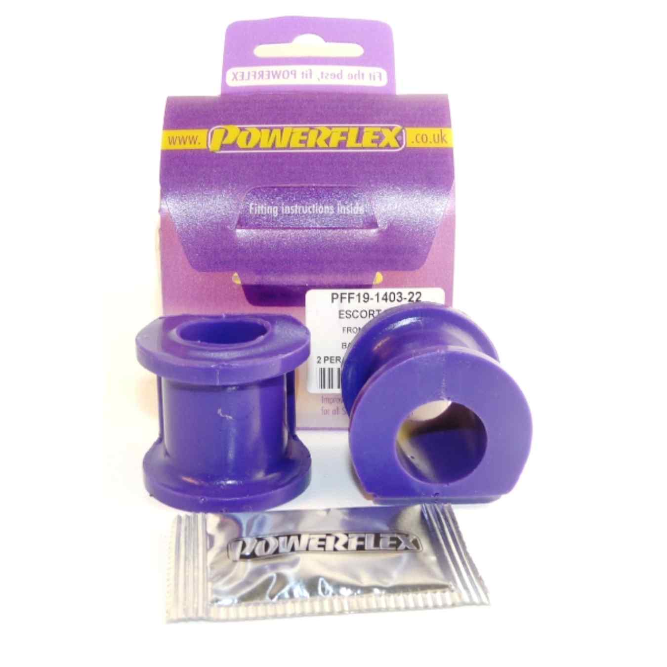 Silent bloc Powerflex barre anti-roulis avant 22mm road series N°3 PFF19-1403-22