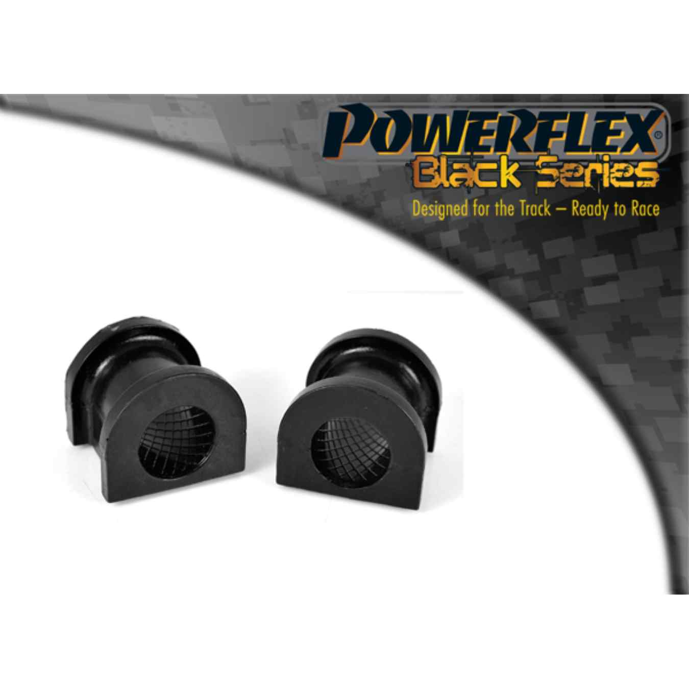 Silent bloc Powerflex barre anti-roulis avant 24mm black series N°4 PFF25-104-24BLK