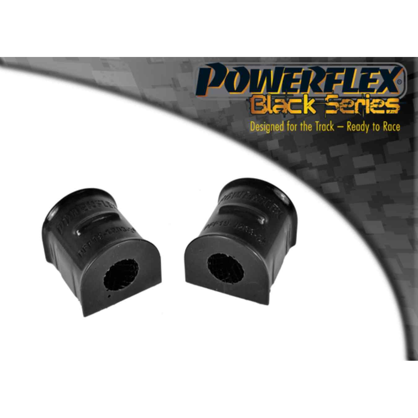 Silent bloc Powerflex barre anti-roulis avant 24mm black series N°3 PFF19-1203-24BLK