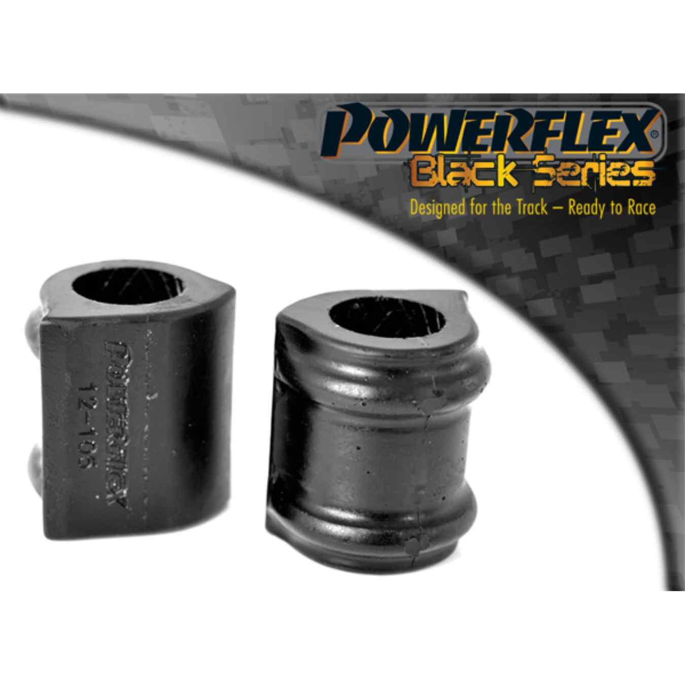 Silent bloc Powerflex barre anti-roulis avant black series N°3 PFF12-105BLK