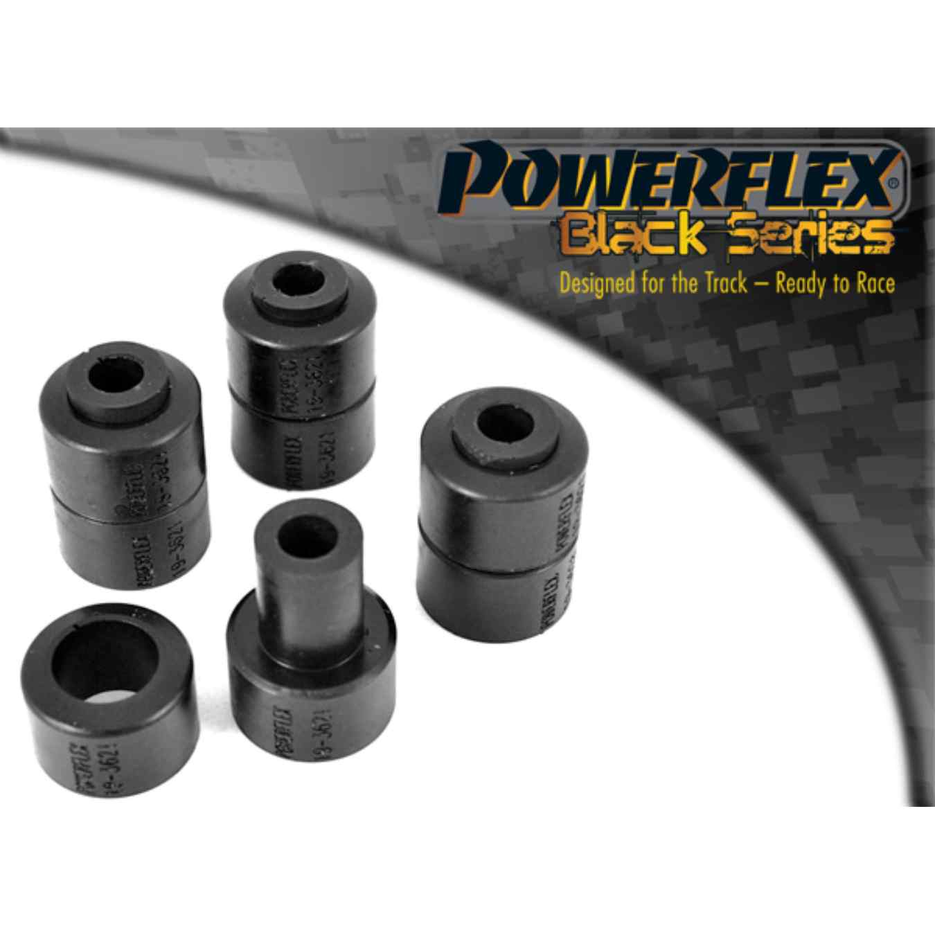 Silent bloc Powerflex barre anti-roulis avant black series N°4 PFF19-3621BLK