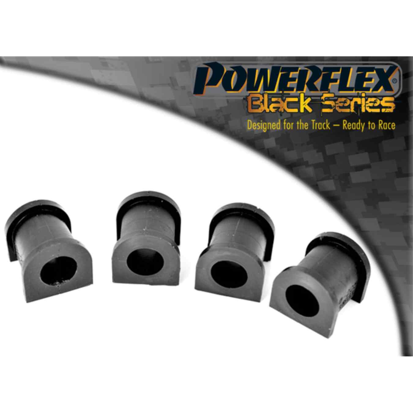 Silent bloc Powerflex barre anti-roulis avant black series N°3 PFF80-205BLK
