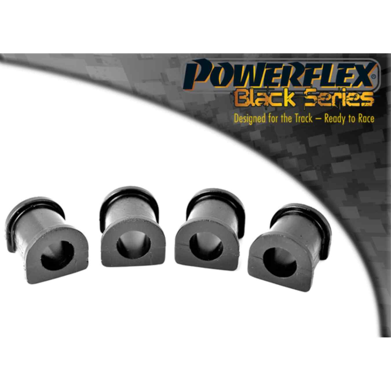 Silent bloc Powerflex barre anti-roulis avant black series N°3 PFF80-105-20BLK