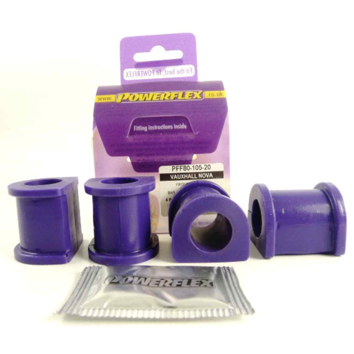 Silent bloc Powerflex barre anti-roulis avant road series N°3 PFF80-105-20