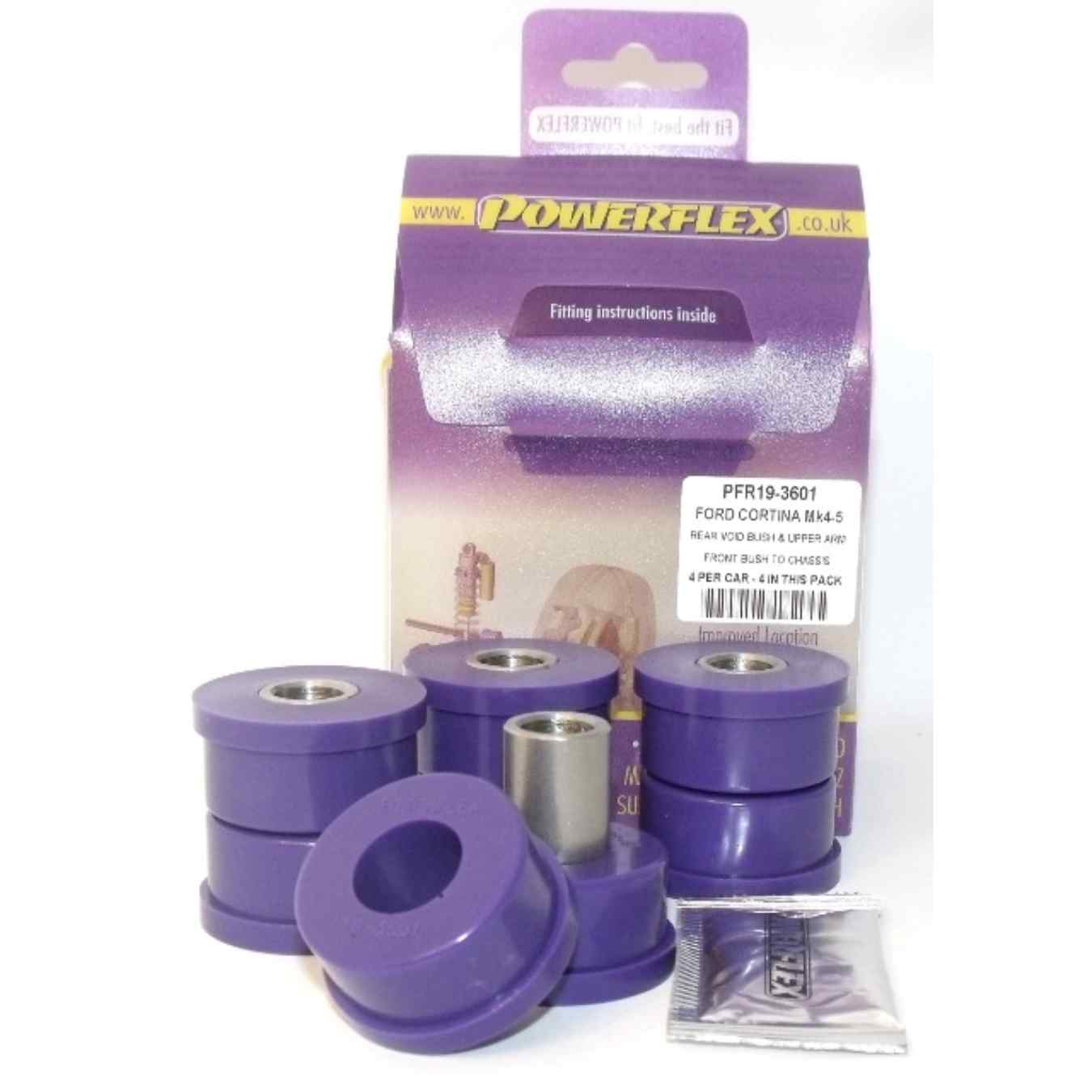 Silent bloc Powerflex bras arrière supérieur road series N°6 PFR19-3601