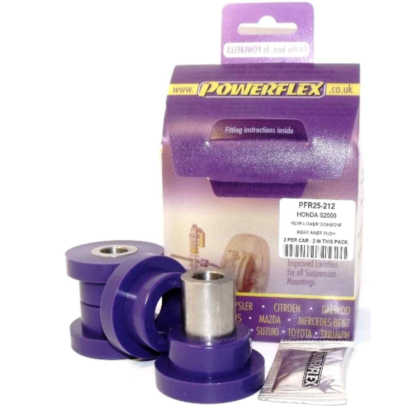 Silent bloc Powerflex bras de suspension arrière inférieur road series N°12 PFR25-212