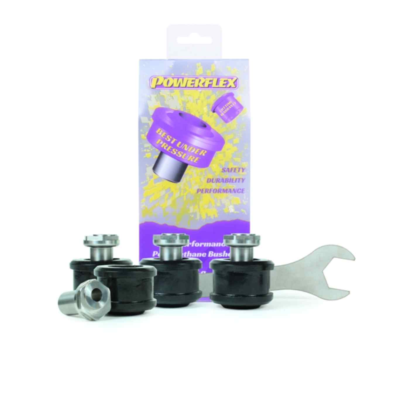 Silent bloc Powerflex châssis / bras de suspension supérieurs avant, carrossage réglable road series N°3 PFF3-1203G