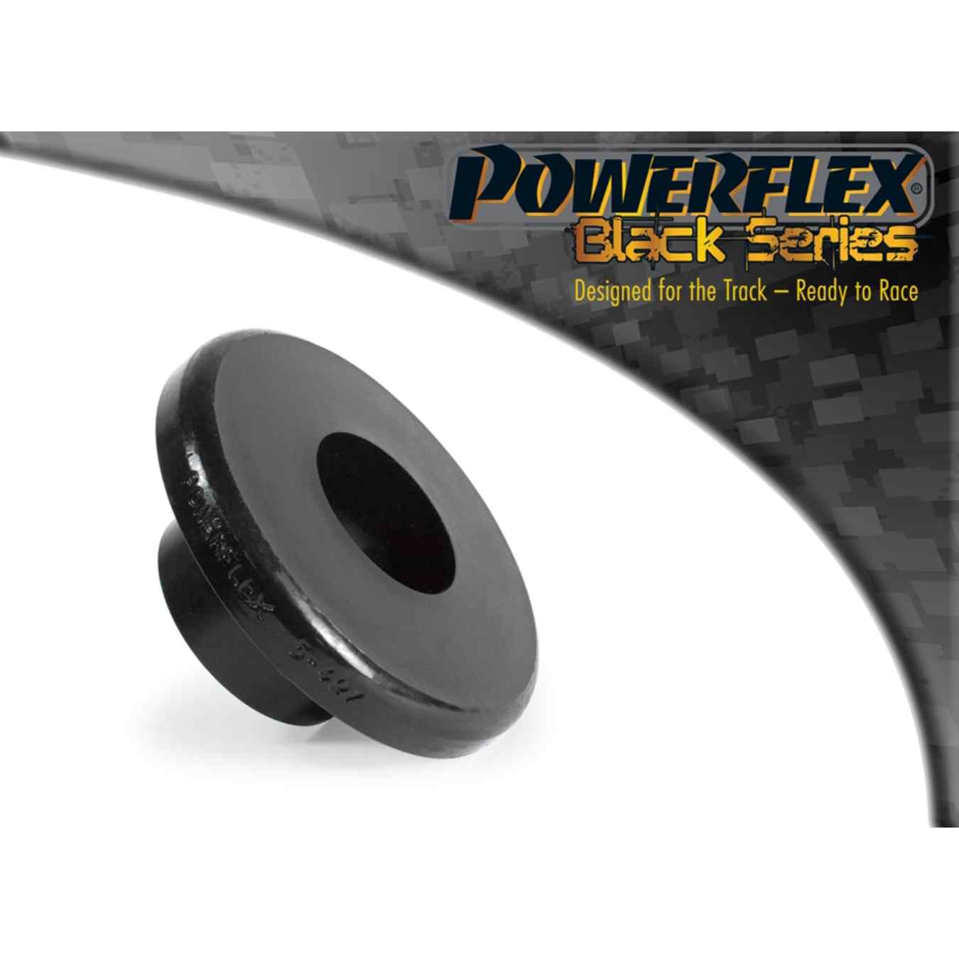 Silent bloc Powerflex correcteur de hauteur de caisse black series PFR5-427BLK