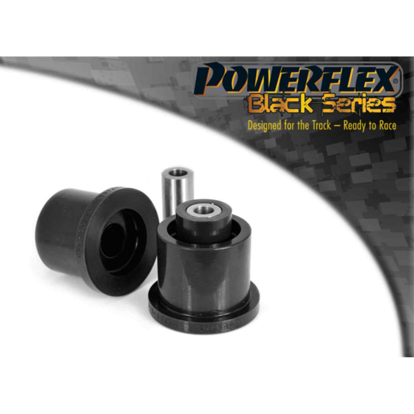 Silent bloc Powerflex d'essieu arrière black series N°10 PFR12-210BLK