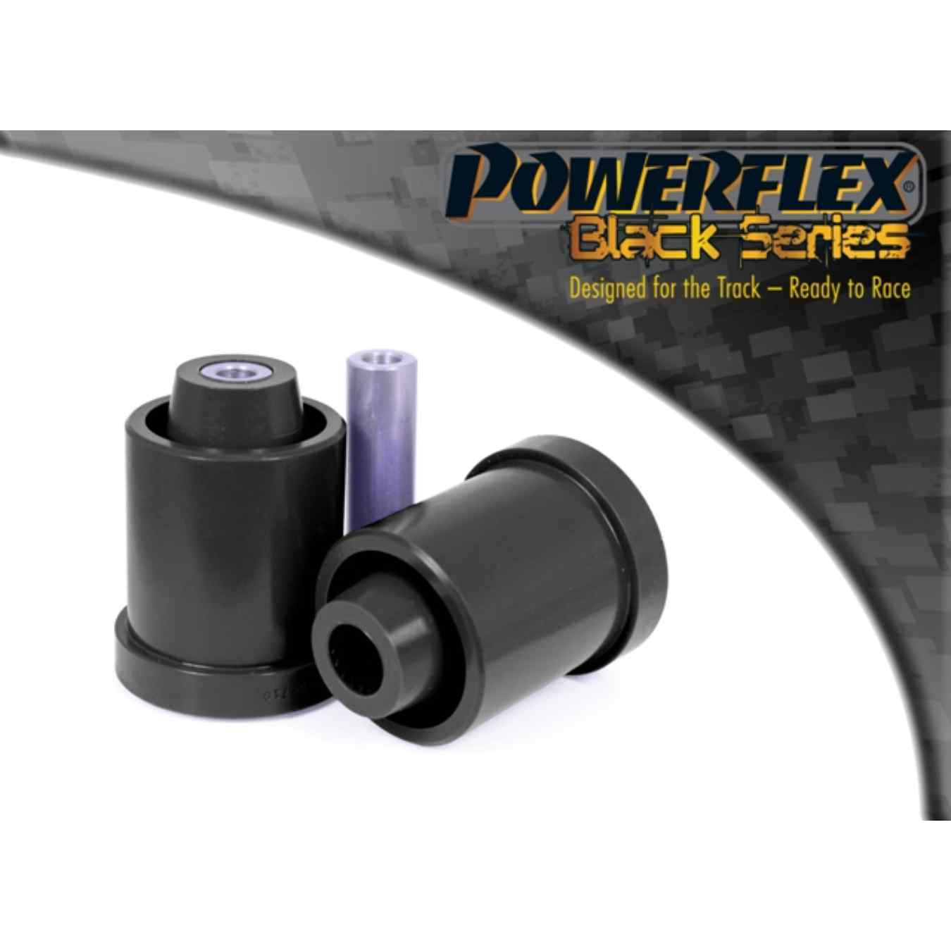 Silent bloc Powerflex d'essieu arrière black series N°10 PFR16-710BLK