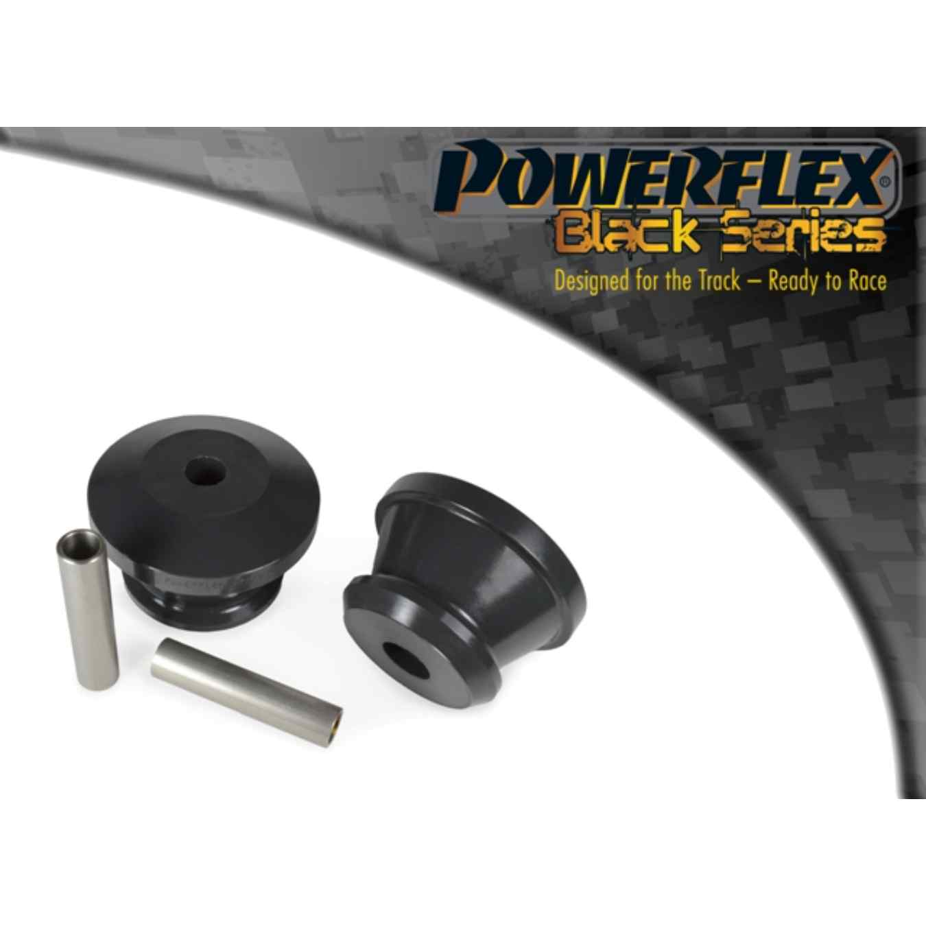 Silent bloc Powerflex d'essieu arrière black series N°4 PFR19-107BLK