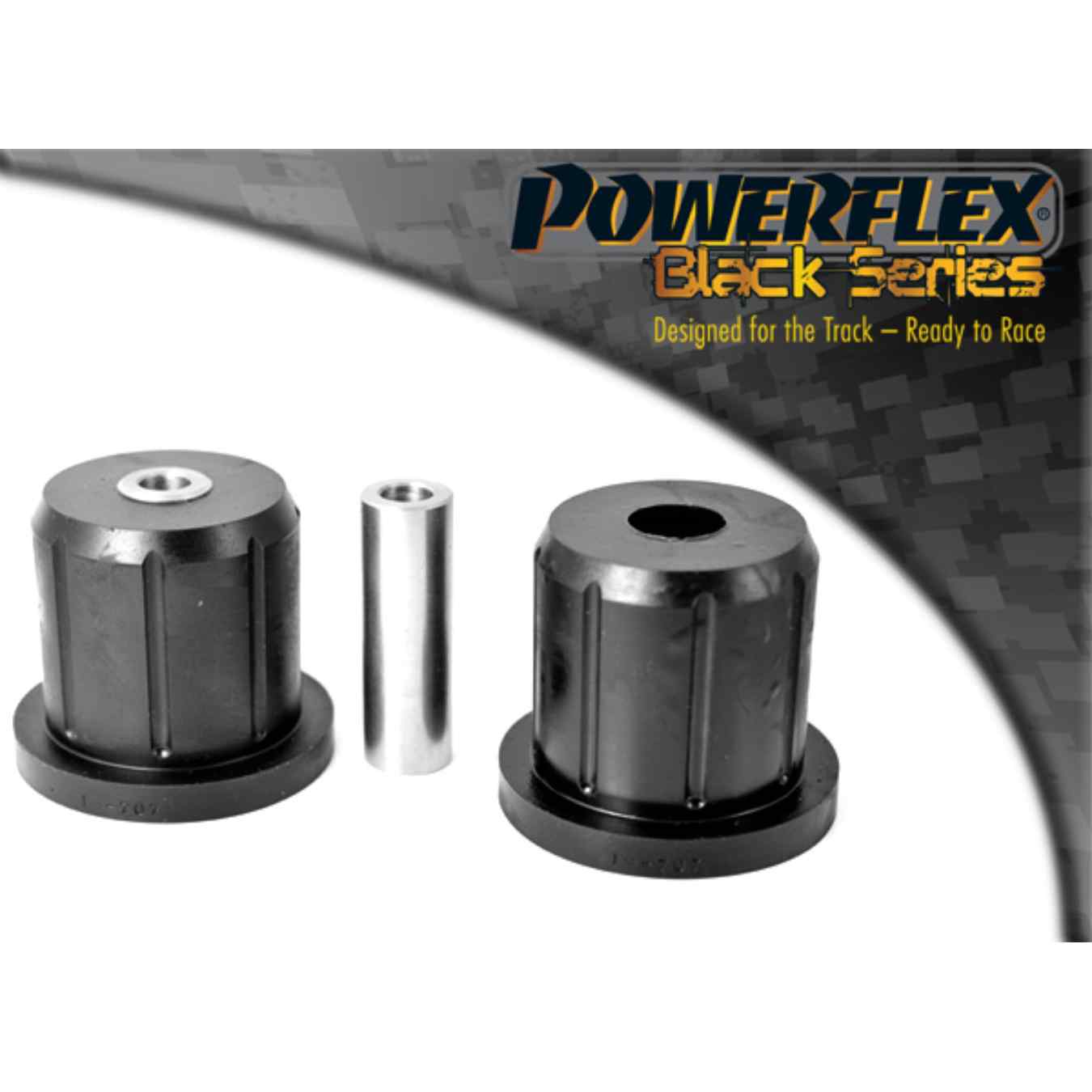 Silent bloc Powerflex d'essieu arrière black series N°4 PFR19-707BLK