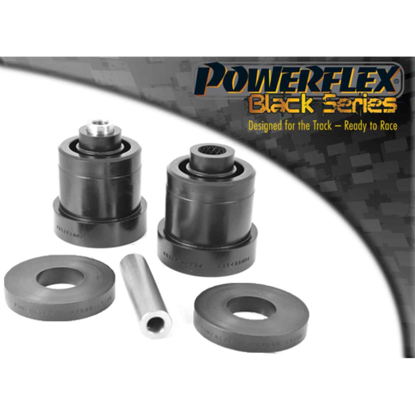 Silent bloc Powerflex d'essieu arrière black series N°5 PFR80-1310BLK
