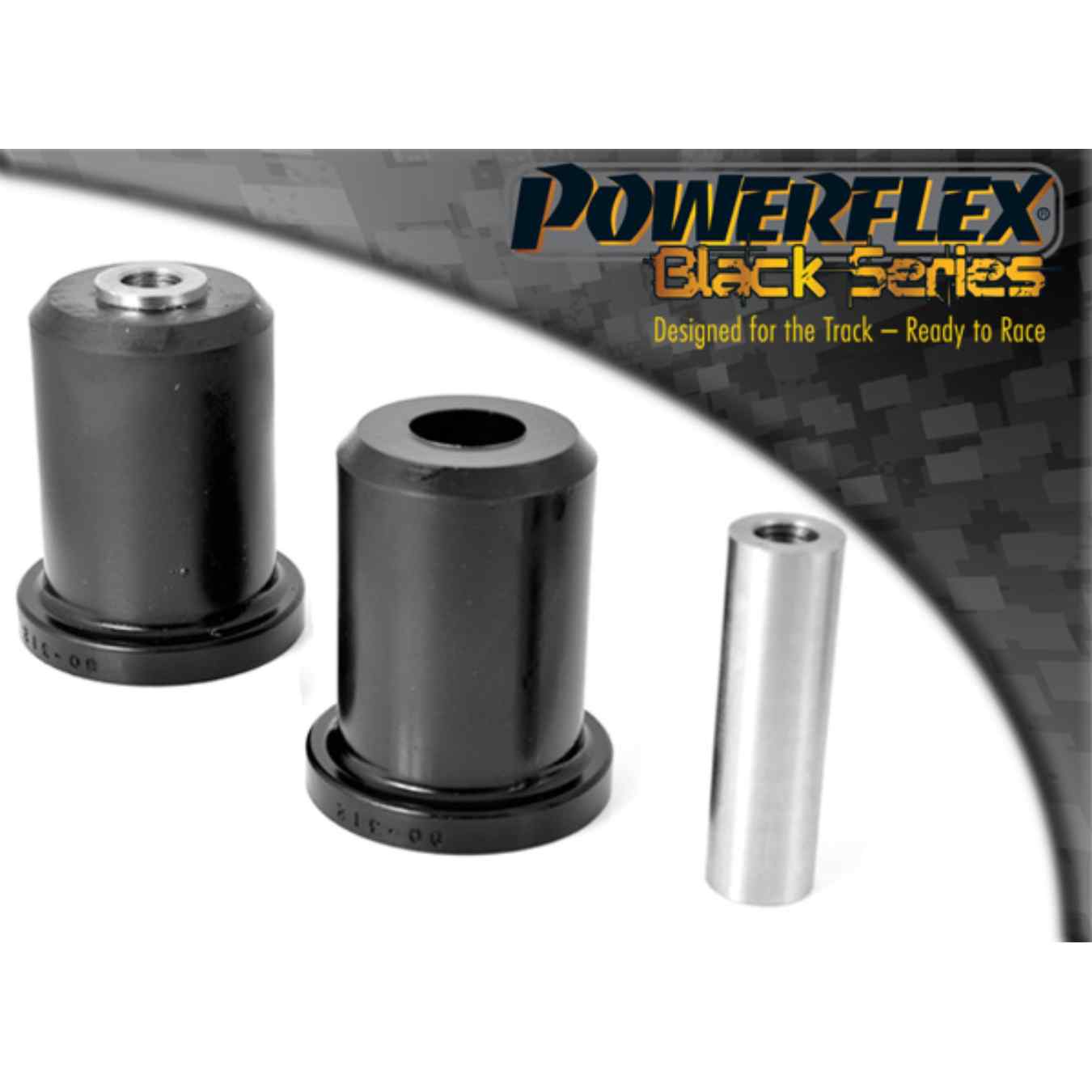 Silent bloc Powerflex d'essieu arrière black series N°5 PFR80-312BLK