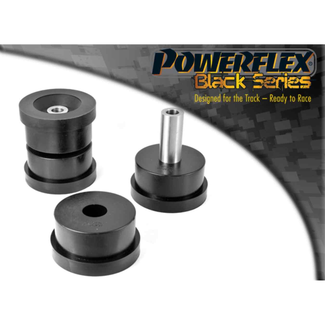 Silent bloc Powerflex d'essieu arrière black series N°6 PFR5-507BLK