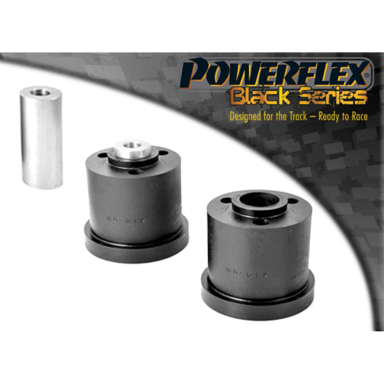 Silent bloc Powerflex d'essieu arrière black series N°7 PFR85-615BLK