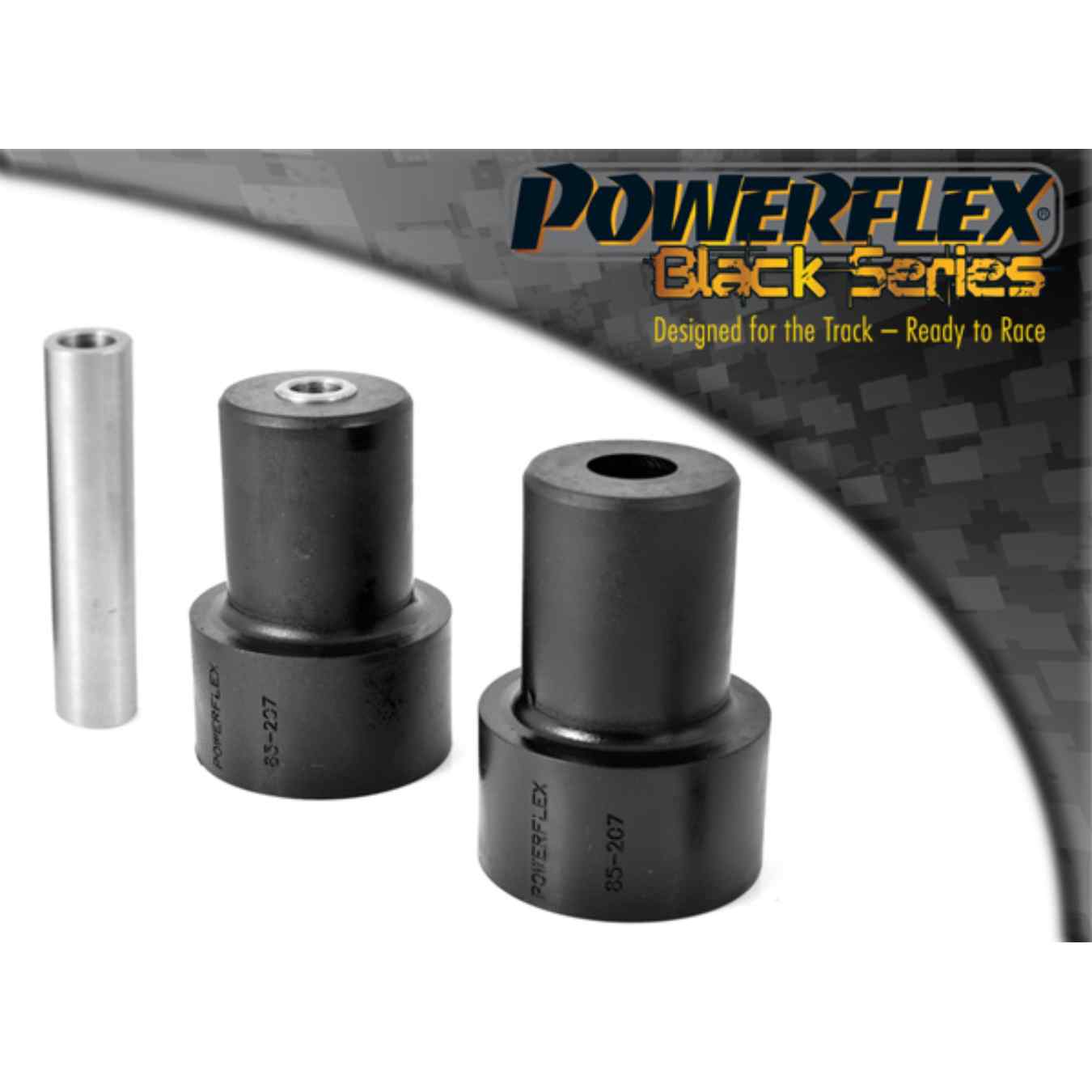 Silent bloc Powerflex d'essieu arrière black series N°7 PFR85-207BLK